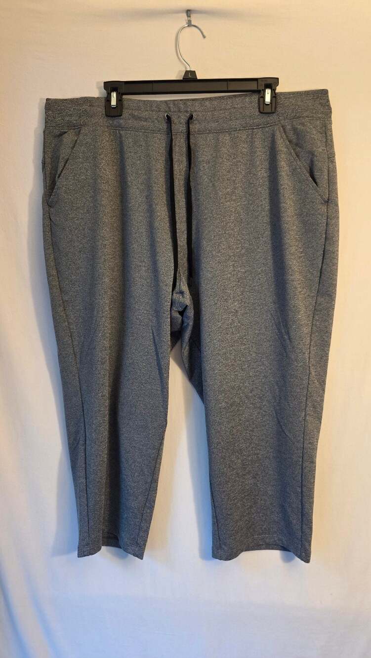 Tek Gear Pull-On Knit Joggers w/ Drawstring and Zippered Pockets, XXL
